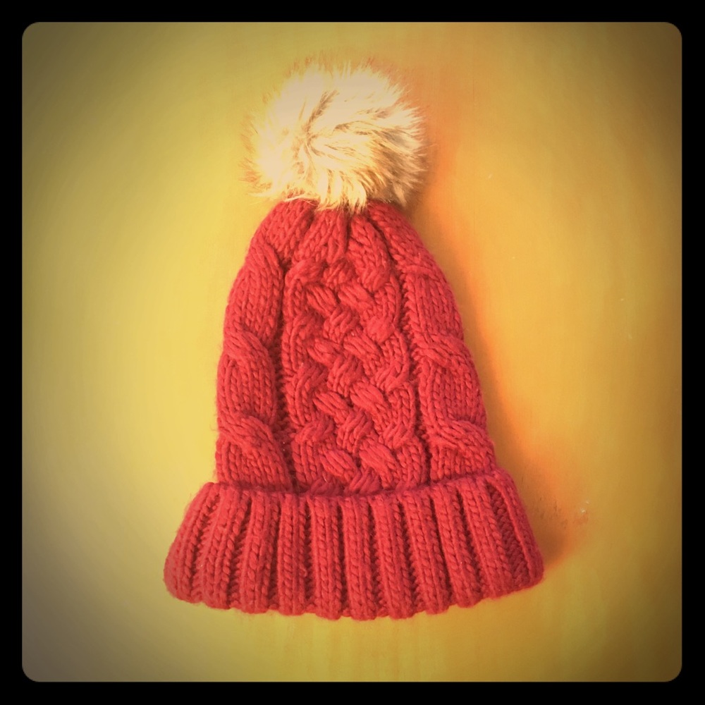 Dark Pink Winter Hat